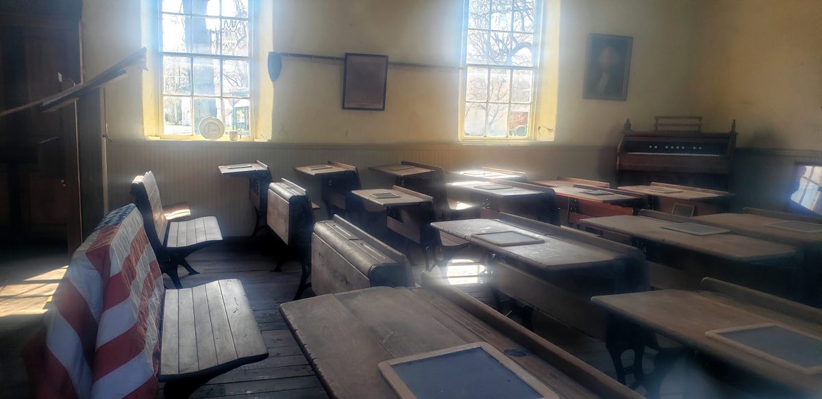 Schoolhouse Inside Femme Osage MO