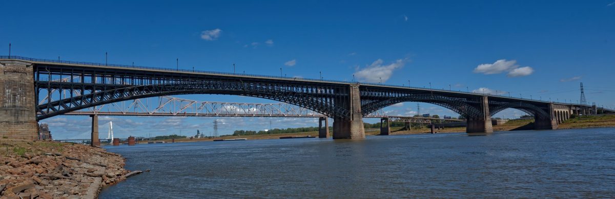 The Eads Bridge St Louis MO