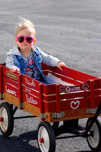 Grandma-powered Wagon